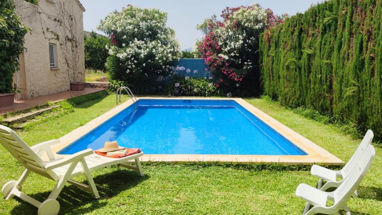 Casa Rural Con Encanto, 4 Hab Con 4 Banos Completos En Suite, Piscina Y Campo Privado Педрегер Экстерьер фото